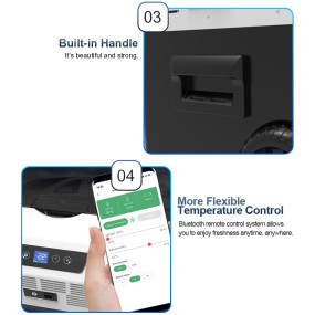 40L Compressor Portable Fridge  CXR40| Battery Rechargeable