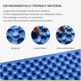 Ultralight Foam Camping Sleeping Mat, Foldable | Waterproof
