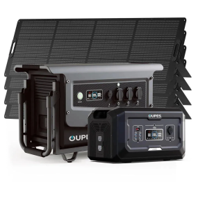 OUPES Portable & Foldable with Kickstand Solar Panel | 100W | Ultra-Thin and Lightweight Design