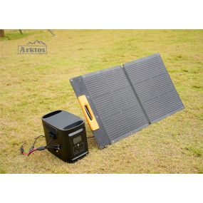 ARKTOS Portable Solar Panel 120w _ USB PORT_