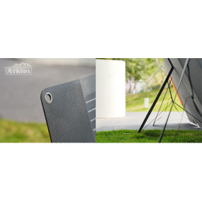 ARKTOS Portable Solar Panel | 210W suitable for all car fridge & power supply _ and more _
