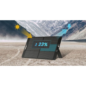 OUPES Portable & Foldable with Kickstand Solar Panel | 100W | Ultra-Thin and Lightweight Design