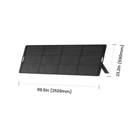 OUPES Portable & Foldable Solar Panel|240W|Ultra-Thin and Lightweight Design