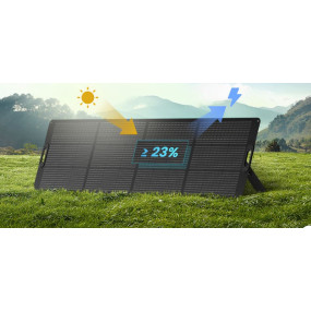 OUPES Portable & Foldable Solar Panel|240W|Ultra-Thin and Lightweight Design