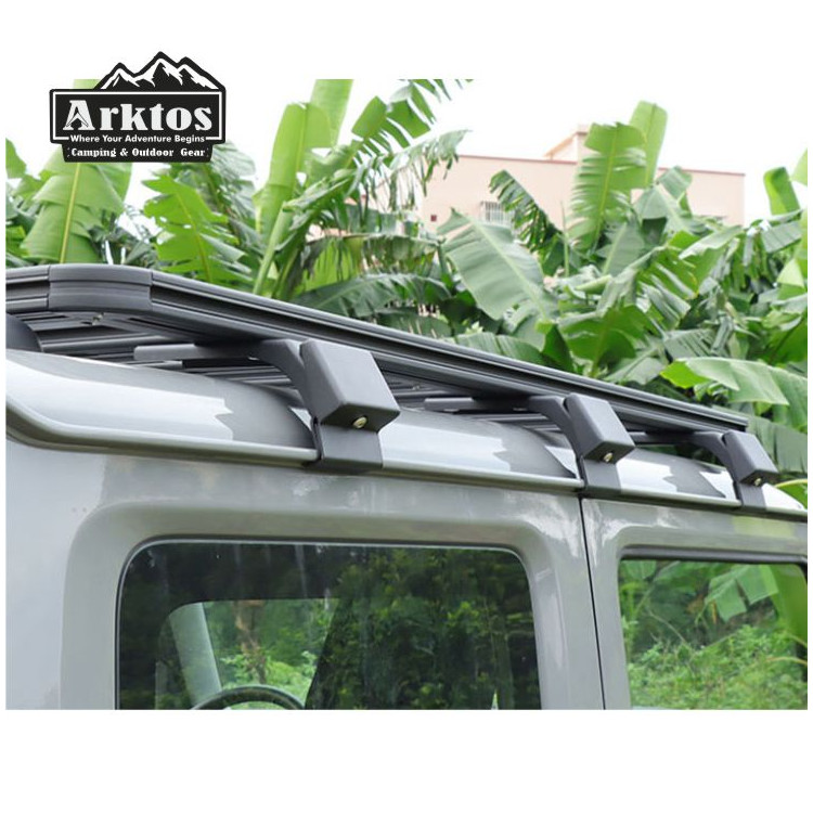 Premium Series Aluminium Full length Roof Rack fits Suzuki Jimny GJ 2018 onwards 2 + 4 Door Platform Steel Low Profile