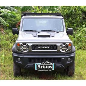 Premium Series Aluminium Full length Roof Rack fits Suzuki Jimny GJ 2018 onwards 2 + 4 Door Platform Steel Low Profile