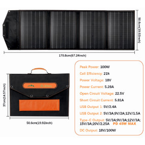 ARKTOS Portable Solar Panel for 12v Fridges